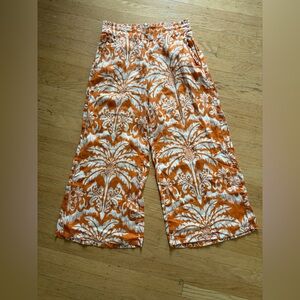 Rachel Zoe wide leg linen pants